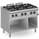 Apach Seria 700, Aragaz cu plită de gaz de 6 arzătoare Aprg-117P/Pl