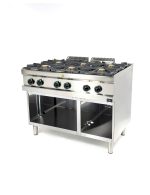 Apach Seria 700, Aragaz cu plită de gaz de 6 arzătoare Aprg-117P/Pl - Image 2