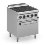 Apach 700 Series Plită cu blat din sticlă ceramică Aprvc-77Fe/Pl