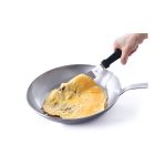 Cutit pentru patiserie, tort, placinte, omleta, Hendi, lama plata din inox 110x1,9 cm, maner polipropilena - Image 3