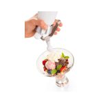 Aparat / sifon frisca Kitchen Line, Hendi, capacitate 0.95 lt, diam 9.5 x (H) 32 cm, incluse 3 duze polipropilena si perie curatare - Image 5