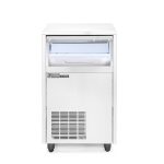 Masina cuburi de gheata, Master Frost & Hendi, otel inoxidabil, 40 kg/24 h, cub forma tip glont / 18 gr, 230 V/575 W, 480x580x(H)750 mm - Image 2