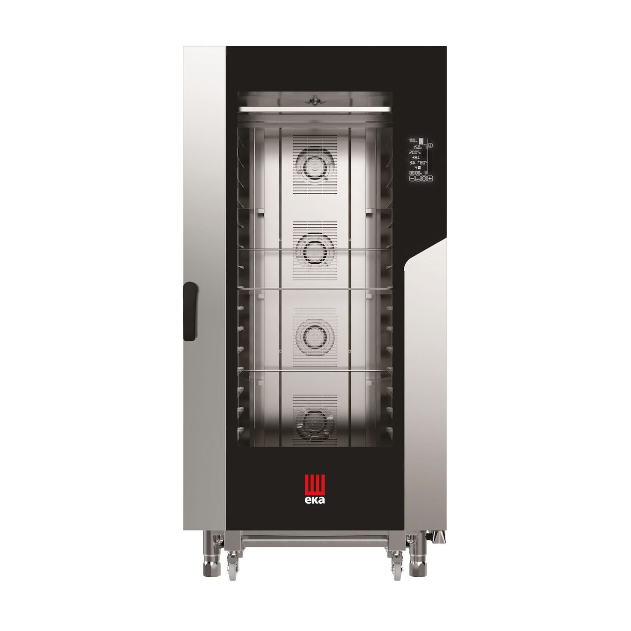 405338711_BIG.jpg Cuptor electric cu convectie cu abur Millennial Black Mask Bakery, 16x 600x400mm Tecnoeka, 400V/31000W, 930x1035x(H)1900mm - Image 1