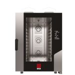 Cuptor pe gaz cu abur cu convectie Millennial Black Mask Bakery, 16 tavi 600x400 mm Tecnoeka, 230V/700W, 18kW, 850x1035x(H)1231mm