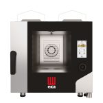 Cuptor pe gaz cu convectie cu abur Millennial Touch Screen Gastro, Tavi GN 1/1 Tecnoeka, 230V/300W, 9300kW, 730x850x(H)800mm