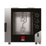 Cuptor pe gaz cu convectie cu abur Millennial Smart Bakery, 6 tavi 600x400 mm Tecnoeka, 230V/500W, 13,5kW, 850x1041x(H)951mm
