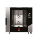 Cuptor pe gaz cu convectie cu abur Millennial Black Mask Bakery, Tecnoeka, 6× 600×400 mm 230V/500W, 13,5kW, 850x1035x(H)951mm