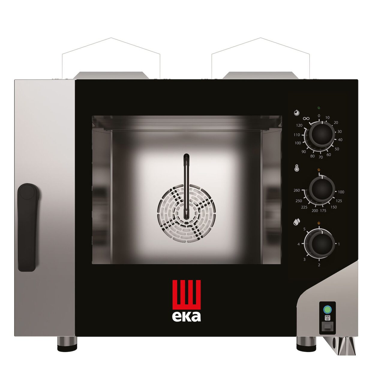 405338726_BIG.jpg Cuptor pe gaz cu abur cu convectie Millennial Smart Bakery, 4x 600x400mm Tecnoeka, 230V/300W, 9,3kW, 850x1041x(H)801mm - Image 1