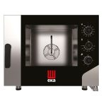 Cuptor electric cu convectie cu abur Millennial Smart Bakery, 4 tavi 600x400 Tecnoeka, 400V/7800W, 850x1044x(H)700mm