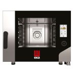 Cuptor electric cu convectie cu abur Millennial Touch Screen Bake, tavi 4 600x400 Tecnoeka, 400V/7800W, 850x1035x(H)700mm