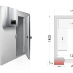 Tefcold Crnf1518+Sistem de Rafturi Kit 45511