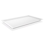 Tavă dreptunghiulară GN 1/2 melamină, albă 325x265x(H)30 Fine Dine