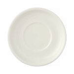 Farfurie pentru sosiera dressing, Fine Dine, Crema 200 mm