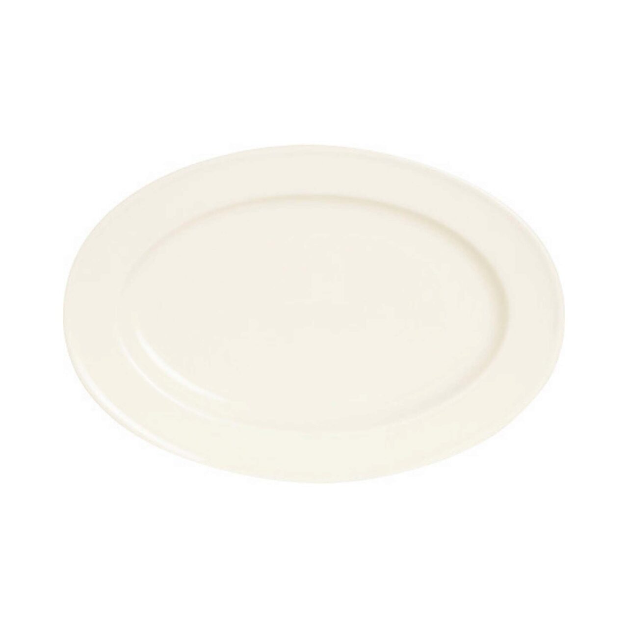 427854414_BIG-1.jpg Farfurie ovală Fine DIne, Crema 390x270 mm - Image 1