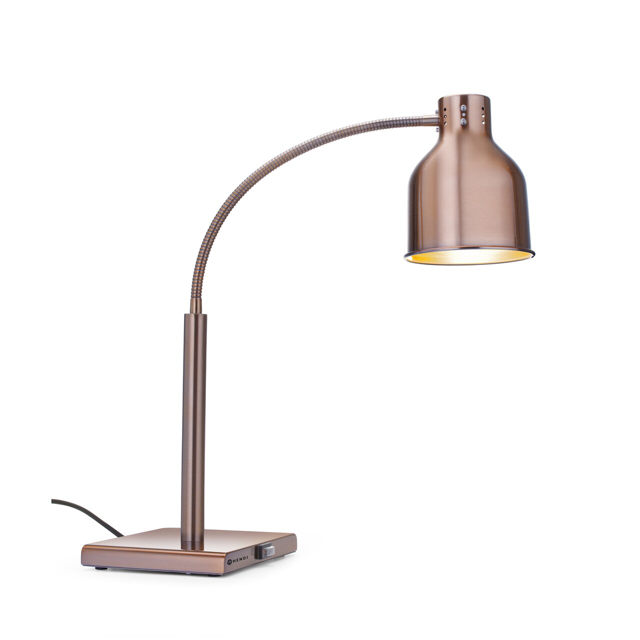 428086462_BIG.jpg Lampa de încălzire flexibilă, HENDI, culoare cupru, 220-240V/250W, 268x200x(H)660mm - Image 1