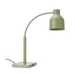 Lampa de caldura flexibila, HENDI, verde, 220-240V/250W, 268x200x(H)660mm