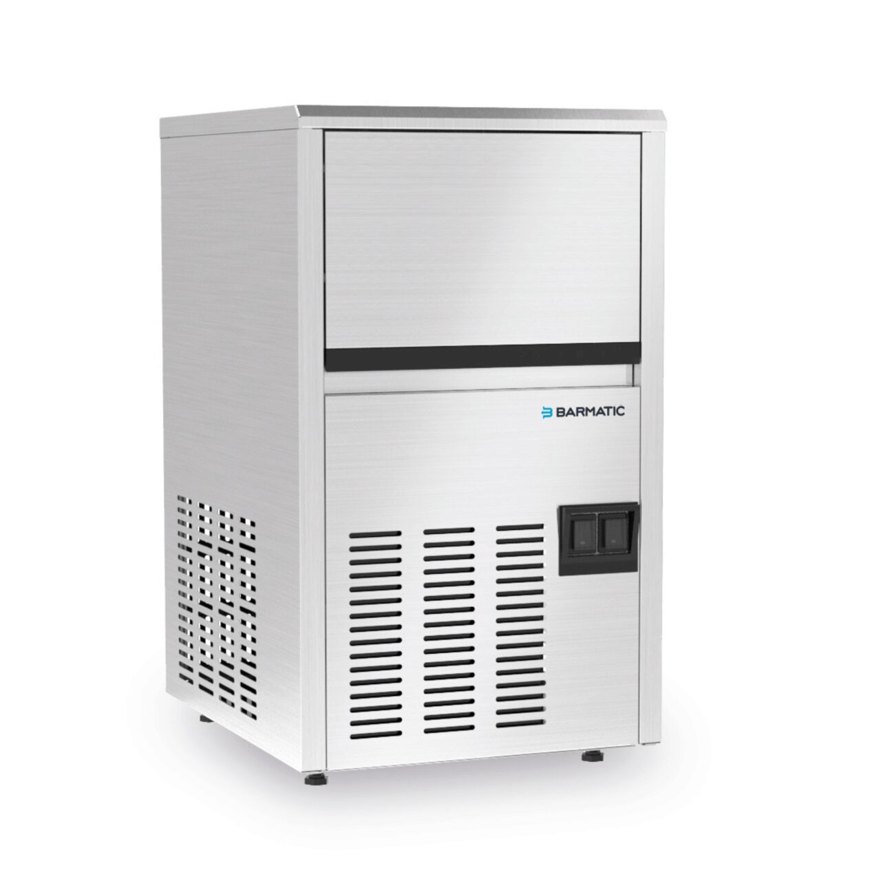428247076_BIG.jpg Masina de gheata cu racire pe aer 21kg/24h, capacitate 4kg, Barmatic - Image 1