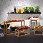 Suport pentru tăvi din stejar Madeira, 980/830 mm Fine Dine
