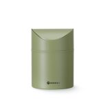 Coș de gunoi de masă cu capac basculant, HENDI, 1,2L, Verde, ⌀120x(H)165mm