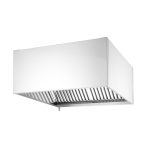 Hotă de perete - fixată cu șuruburi, HENDI, fără iluminat, 1005x1000x(H)450mm
