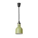 Lampa de caldura cilindrica HENDI, verde, 230V/250W, 175x(Î)250