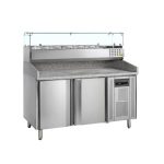 Masă de pizza Tefcold Pt1200 + Gvc38-150
