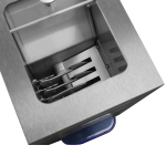 Zdrobitor electric profesional pentru gheata 120 W 180 kg/h Hendi Negru 180x320x(H)330 mm - Image 3