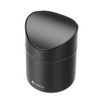 Cos de gunoi de masa cu capac basculant, HENDI, 1,2L, Negru, 120x(H)165mm - Image 4