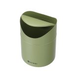 Coș de gunoi de masă cu capac basculant, HENDI, 1,2L, Verde, ⌀120x(H)165mm - Image 2