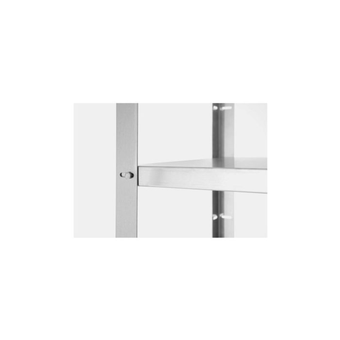 Raft inox Revolution, 4 polite, capacitate 50kg/polita, 1000x500x(h)1800mm - Image 6