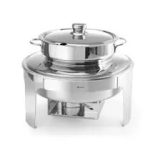 Chafing Dish pentru supa ,10 lt,Hendi  din otel inoxidabil cu finisaj tip oglinda , ø420x(H)380mm - Image 2