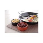 Tigaie adanca paella cu 2 manere, otel emailat, 20,5 cm diametru x 5,7 cm inaltime , Hendi, potrivita si pentru servire - Image 2