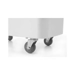 Container pentru alimente uscate, 98 lt, echipat cu capac si 4 roti, Amerbox, 394x749x(H)711 mm - Image 3