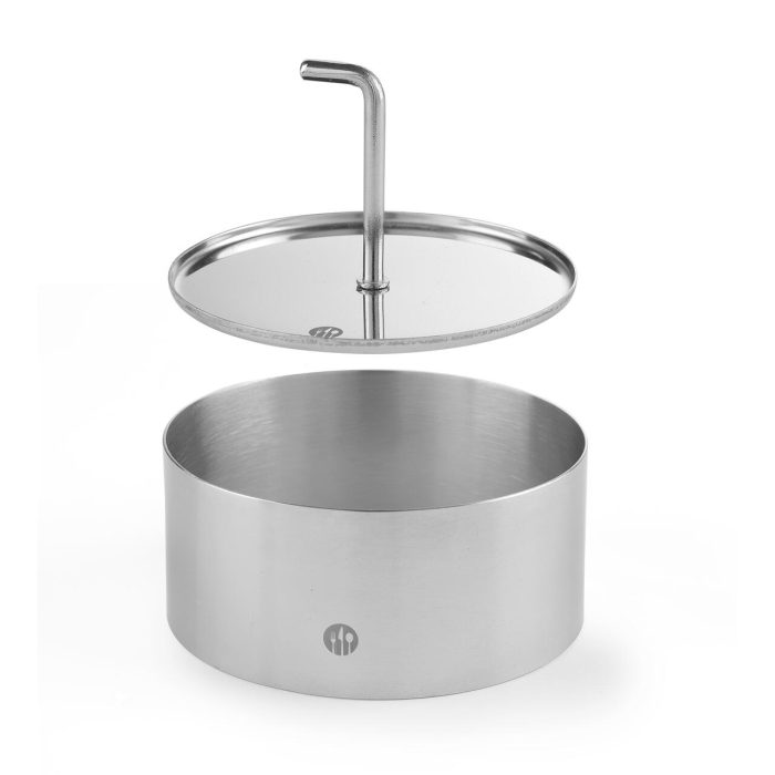 Presa pentru forma decorare, diametru 10 cm, inox, pentru forma inel decorare cod Hendi 512159 - Image 2