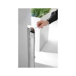 Scrumiera Hendi tip stalp, otel inoxidabil 18/8, 17x(H)92 cm - Image 4