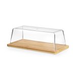 Tava din bambus cu capac, HENDI, 320x160x(H)110mm - Image 4