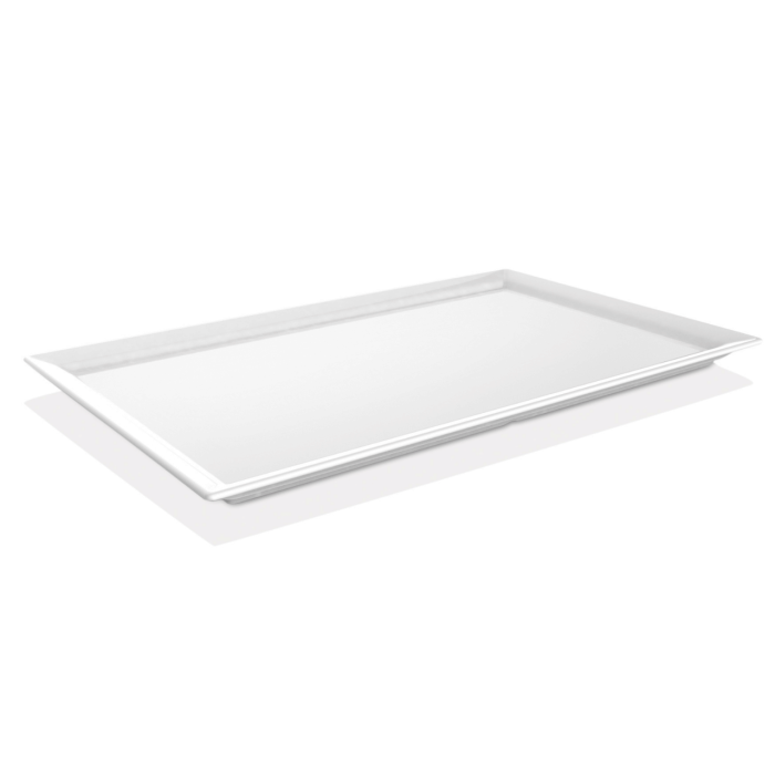Tavă dreptunghiulară GN 1/2 melamină, albă 325x265x(H)30 Fine Dine - Image 9