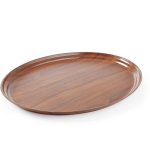 Tava servire ovala, lemn armat laminat cu strat anti-alunecare, Hendi, 20x26.5 cm - Image 5
