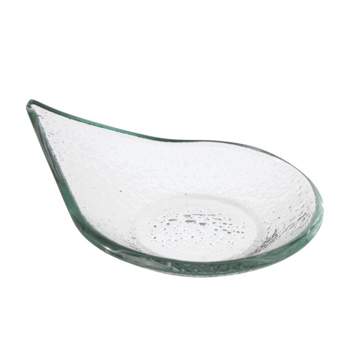 Vas de sticla transparenta picaturi de ploaie Fingerfood Vetro, Fine Dine 80x100mm - Image 6