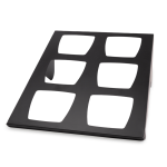 Display Skiatos Black Buffet pentru 6 boluri, 500 x 745 x 330 mm Fine Dine - Image 4