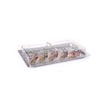 Capac prezentare rolltop GN 1/1, policarbonat - 533x328x(H)76 mm - Image 2