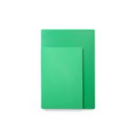 Tocator verde, 60x40x(H)1.8 cm, Hendi, din polietilena de densitate mare HDPE 500, respecta normele de igiena HACCP - Image 2