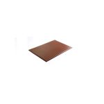 Tocator maro, 26.5x32.5x(H)1.2 cm - GN1/2, cu sant de scurgere, polietilena HDPE 500, respecta normele de igiena HACCP, Hendi - Image 2