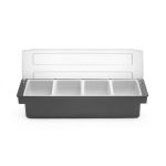 Cutie ingrediente cu 4 compartimente, Bar , 480x150x(H)100mm - Image 2