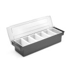 Cutie pentru ingrediente Hendi, 6 recipiente  480x150x(H)100mm - Image 2