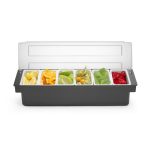 Cutie pentru ingrediente Hendi, 6 recipiente  480x150x(H)100mm - Image 5