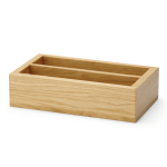 Cutie de tacamuri din stejar Madeira din doua sectiuni, 275x165x60mm Fine Dine - Image 8