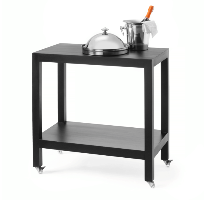 Cărucior pentru ospătari din stejar Madeira 820x460x(h)850 mm Fine Dine - Image 8