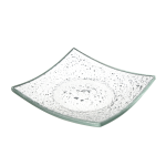 Farfurie patrata din sticla transparenta Vetro fingerfood, Fine Dine 80x80mm - Image 5