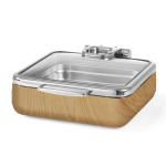 Încălzitor cu inducție GN 2/3 cu capac din sticlă De Luxe Madeira, Fine DIne - Image 5